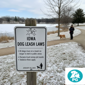Dog Leash Laws in Iowa