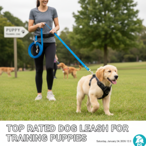 Top rated dog leash for training puppies