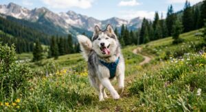 A healthy dog